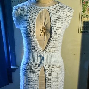 Crochet tunic